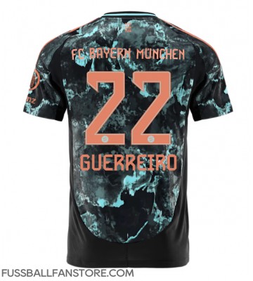 Bayern Munich Raphael Guerreiro #22 Replik Auswärtstrikot 2024-25 Kurzarm